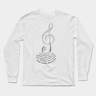 Music Long Sleeve T-Shirt